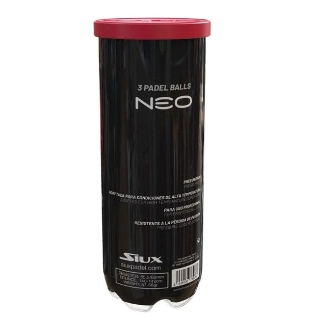 CAJA CON 24 TUBOS DE PELOTAS SIUX NEO