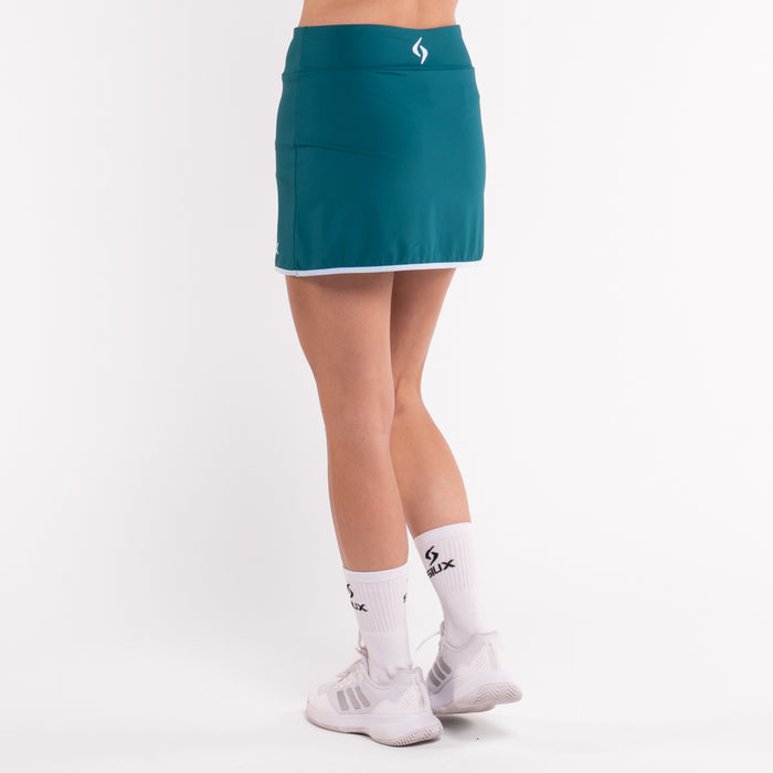 FALDA SIUX SILK 26 WOMEN GREEN