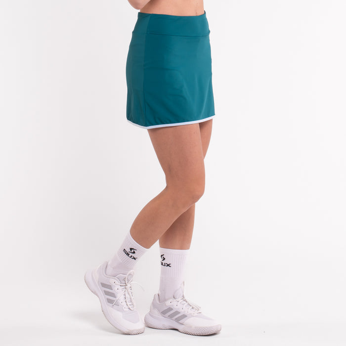 FALDA SIUX SILK 26 WOMEN GREEN